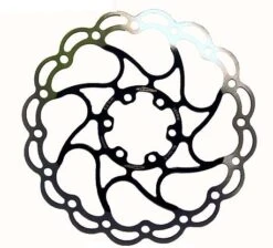 Alligator Aries Black 6 Loch 180mm Bremsscheibe