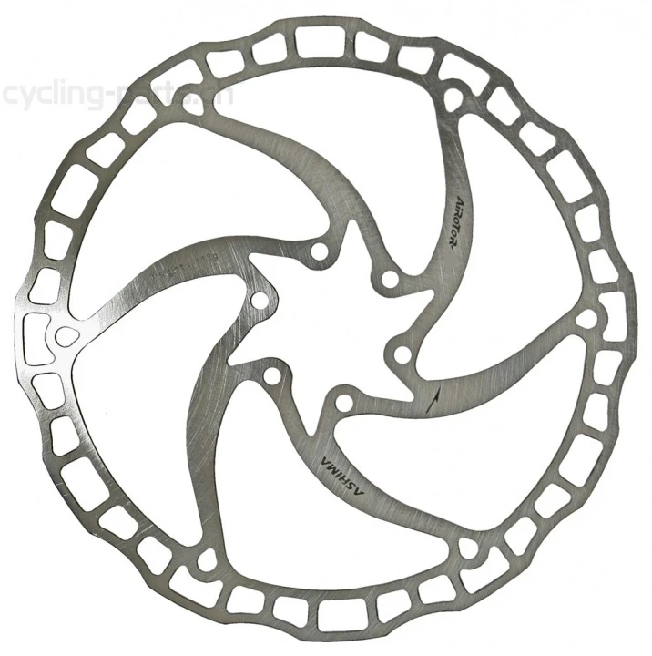 Ashima ARO-08 Silber 6Loch 140mm Bremsscheibe 3 Ashima ARO-08 Silber 6Loch 140mm Bremsscheibe