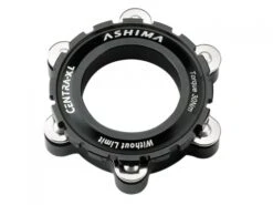 Ashima Centerlock Adapter Schwarz Für 15/20mm Steckachsen