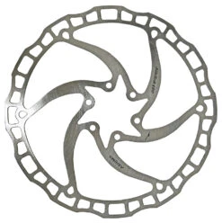 Ashima ARO-08 Silber 6Loch 180mm Bremsscheibe