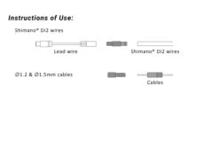 Birzman Internal Routing Kit Für Interne Kabelführung -Shimano Verkäufe birzman internal routing kit 8