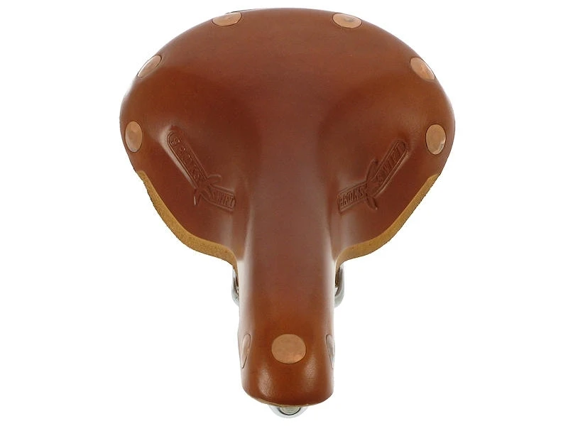 Brooks Swift Chrome Honey Herrensattel 5 Brooks Swift Chrome Honey Herrensattel – Bild 3