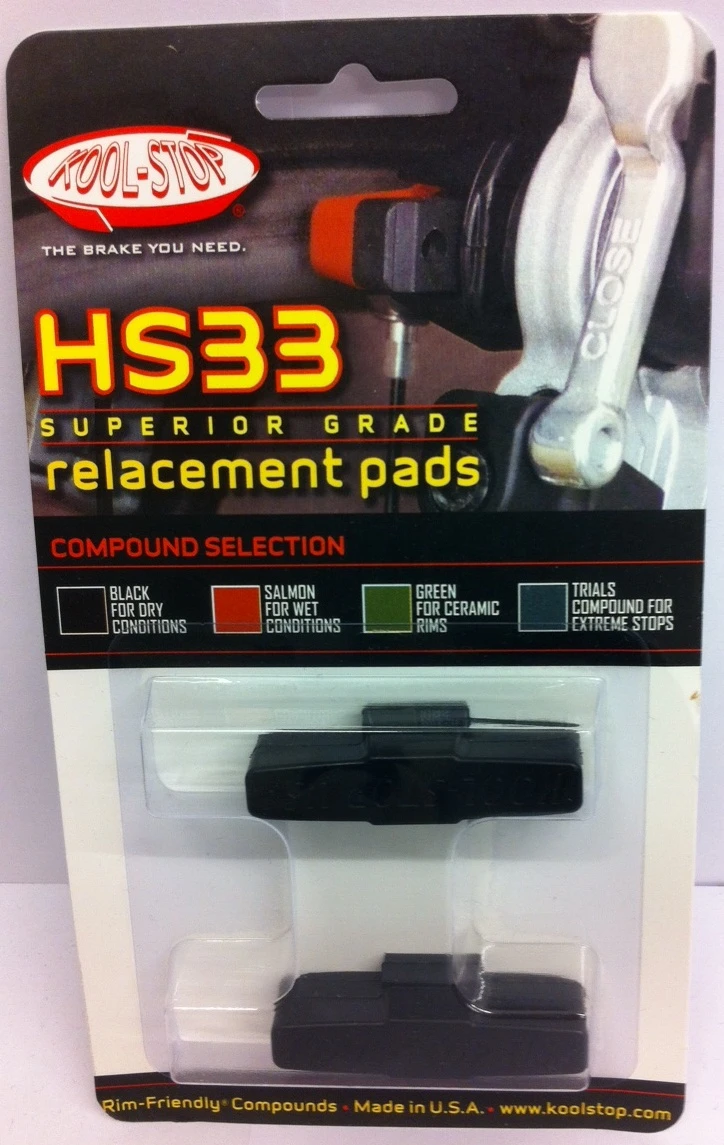 Kool Stop Magura HS33/HS11 Bremsgummis Schwarz 3 Kool Stop Magura HS33/HS11 Bremsgummis Schwarz