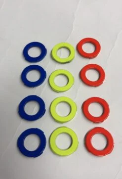 Magura Blendenkit Blau/neonrot/neongelb 4 - Kolben Bremssattel