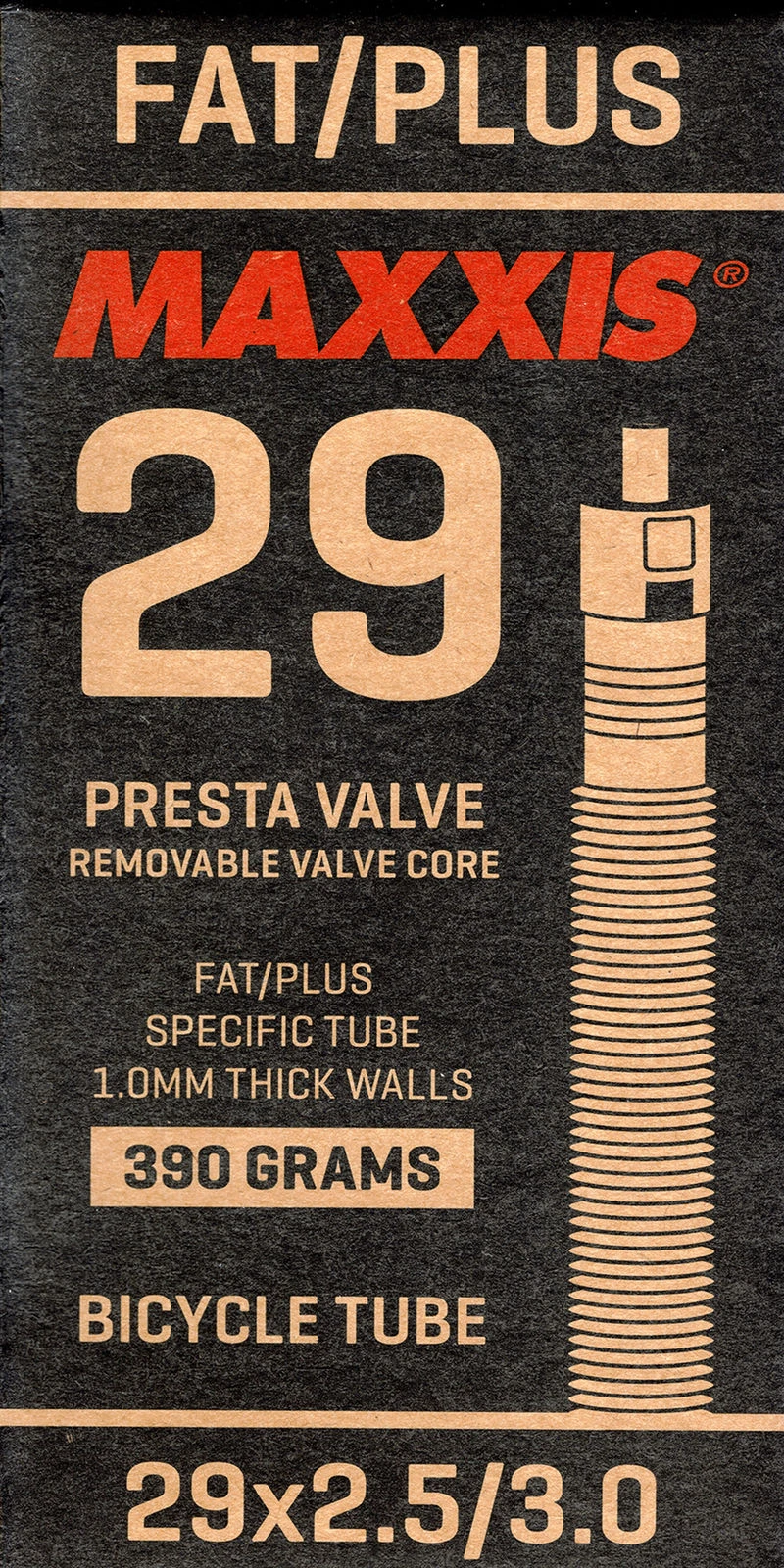 Maxxis Fat/Plus Bike 29x2.5/3.0 Presta 36mm Schlauch 3 Maxxis Fat/Plus Bike 29x2.5/3.0 Presta 36mm Schlauch