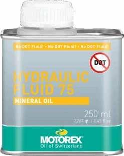 Motorex Hydraulic Fluid 75 250ml Mineral Oil Für Scheibenbremsen