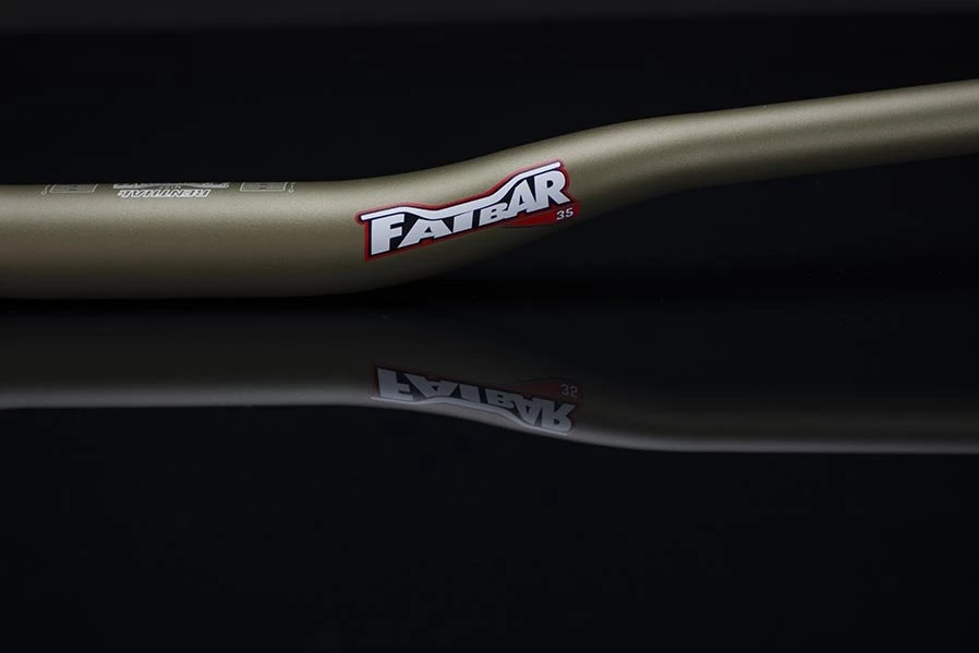 Renthal Fatbar 35 800mm/40mm Rise Gold Lenker 4 Renthal Fatbar 35 800mm/40mm Rise Gold Lenker – Bild 2