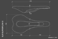 Selle Italia SLR Superflow S (130) Schwarz Sattel -Shimano Verkäufe selle italia slr superflow s 1