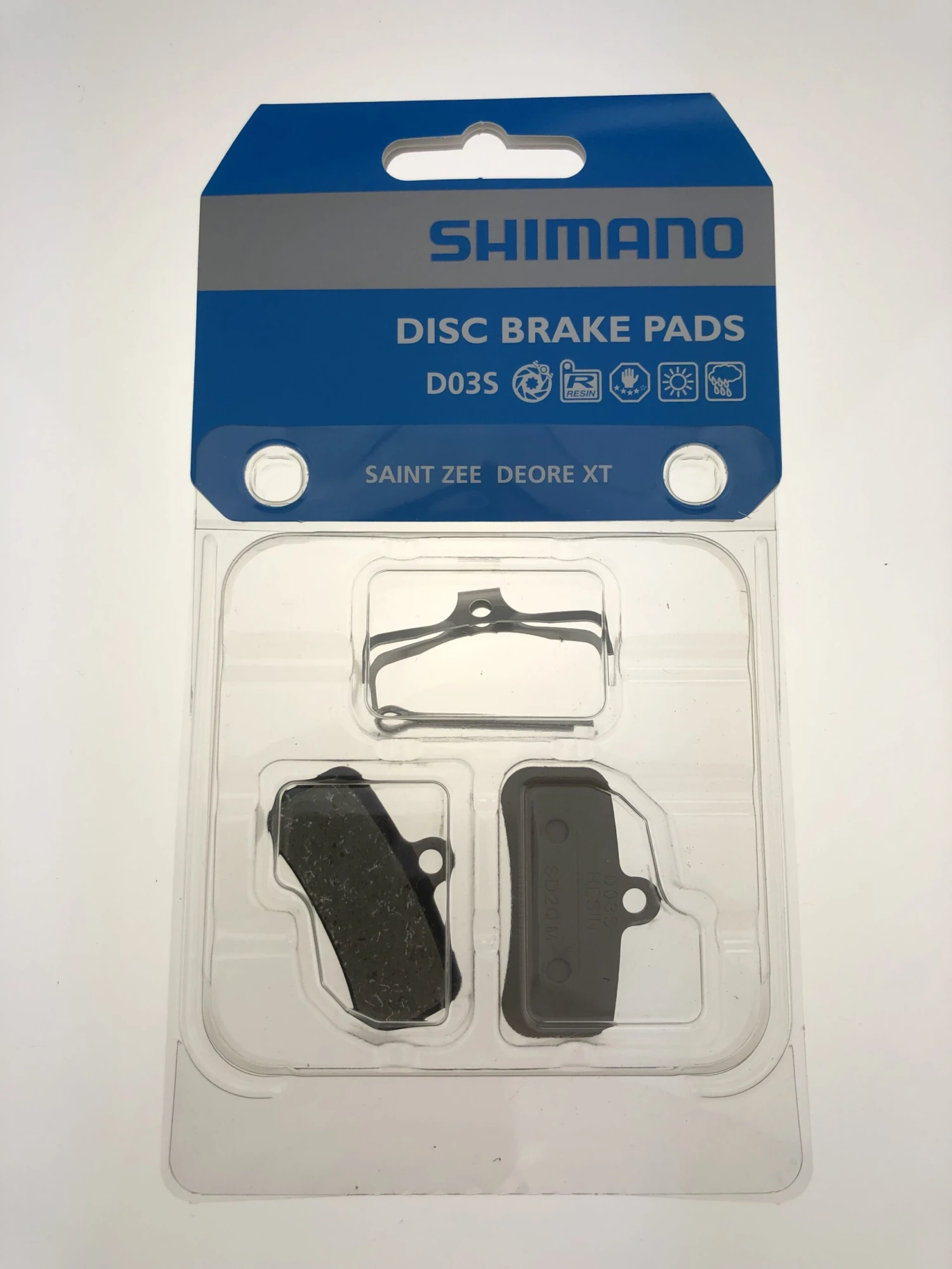 Shimano Saint/Zee/XT M8020 D03S Resin Bremsbeläge 4 Shimano Saint/Zee/XT M8020 D03S Resin Bremsbeläge – Bild 2