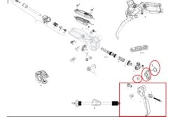 Sram G2 RSC Diffusion Black Bremshebel