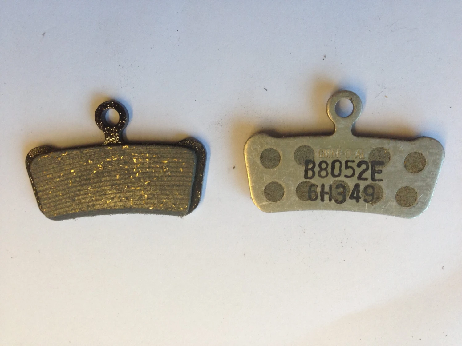 Sram X.O Trail/ELIXIR 7/9/GUIDE R/RS/RSC/Ultimate Organic-Aluminium Bremsbeläge Ohne Feder/Halteschraube 3 Sram X.O Trail/ELIXIR 7/9/GUIDE R/RS/RSC/Ultimate Organic-Aluminium Bremsbeläge Ohne Feder/Halteschraube