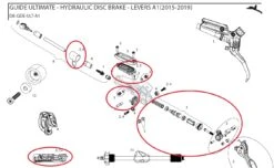 Sram Lever Internals/Service Kit Gen 2 Guide RSC/Ultimate/Code RSC Bremshebel